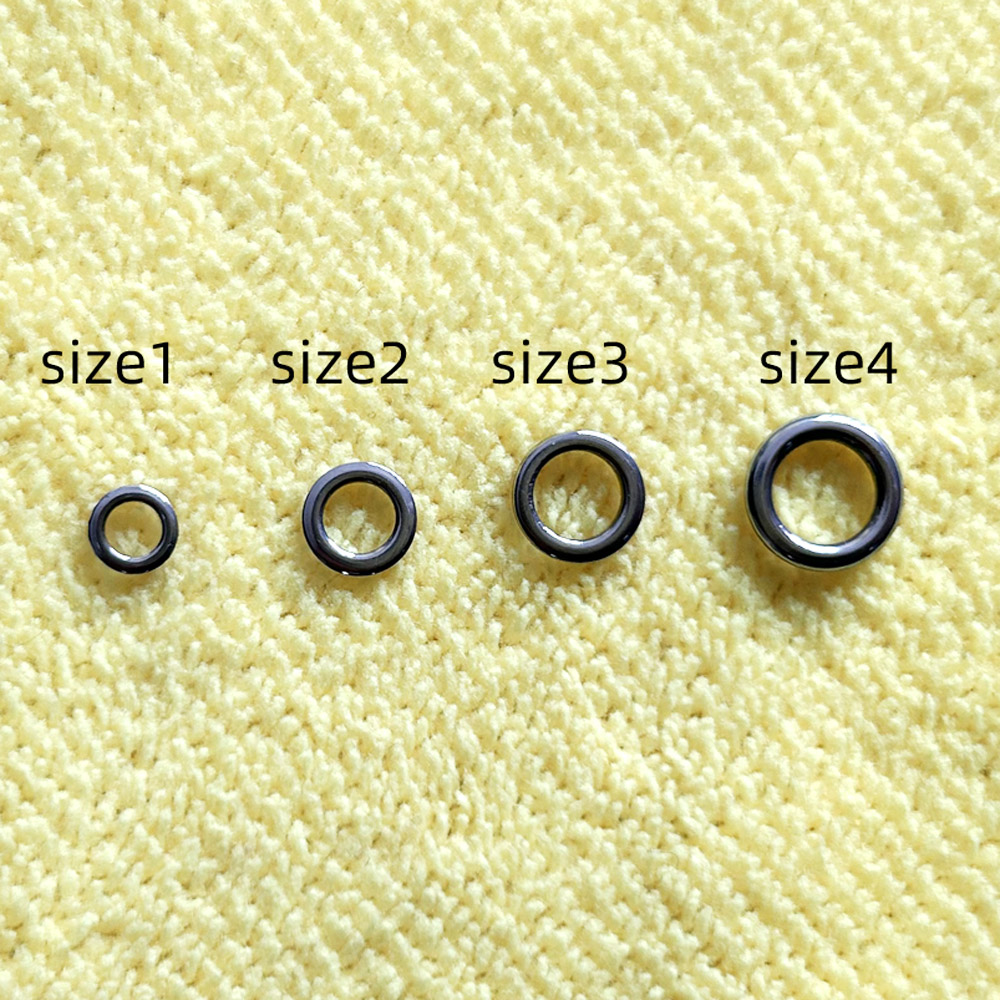 Fishing Lure Accessories - DNDYUJU 50 stks Vissen Effen Ring