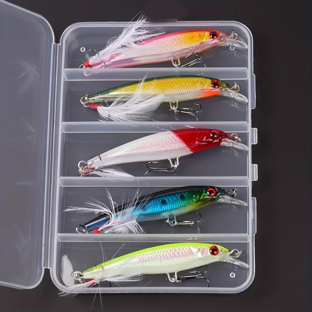 Fishing Lure Box - Laser 3D Ogen Bionische Minnow Vissen