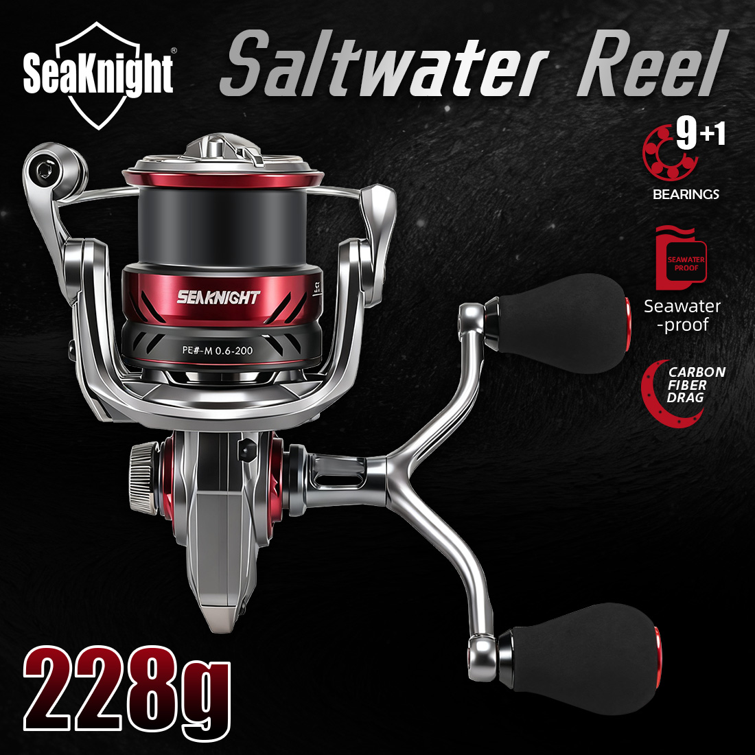 Abu Garcia Reel Max - SeaKnight Brand SLARDAR BB Serie Spinvismolen