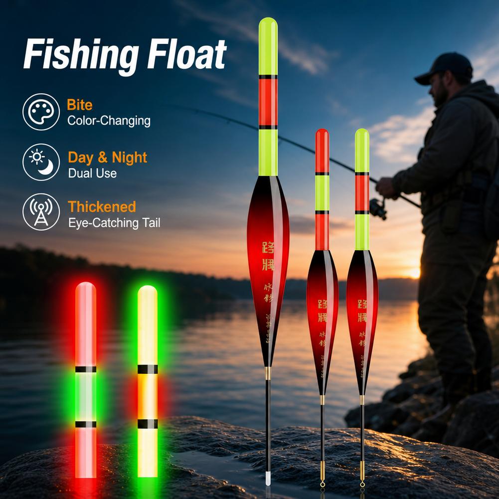 Fishing Lure Topwater - Glijdende Glow Float, opvallende en aantrekkelijke,