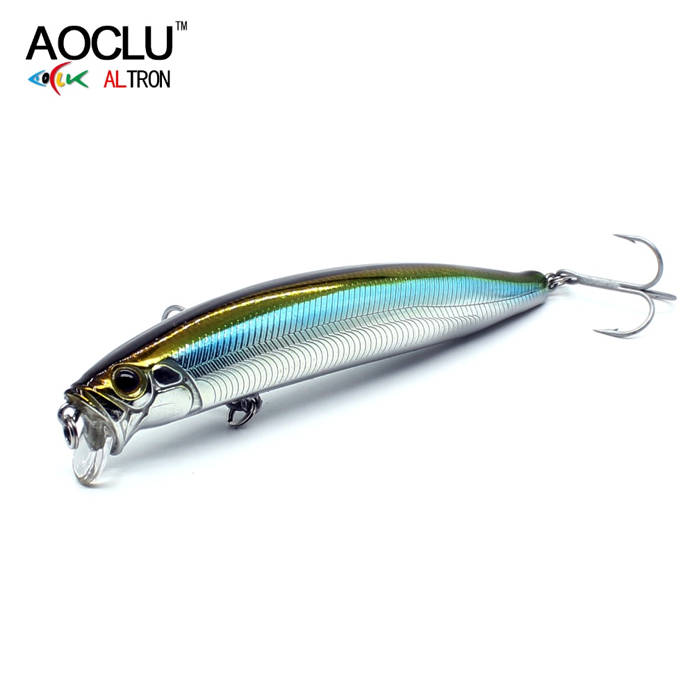 Fishing Lure Topwater - AOCLU Zeebaars Killer Drijvende Wobbler 105mm