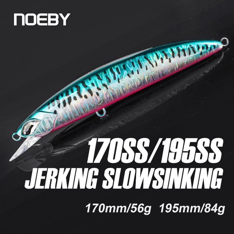 Fishing Lure Buzzbait - NOEBY Schokken Langzaam Zinkende Minnow Vissen