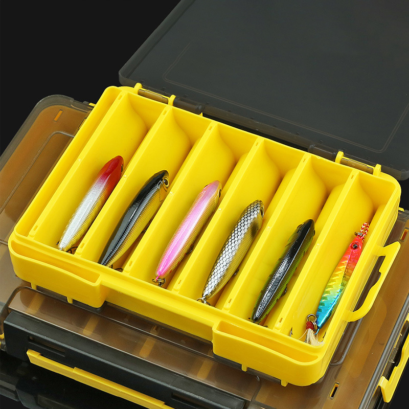 Fishing Lure Box - ❤️ Dubbelzijdige vislokdozen, 12 compartimenten visgerei-organizer