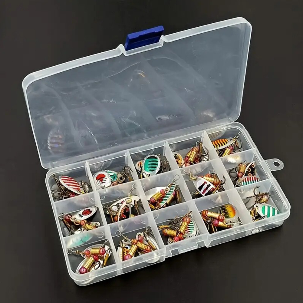 Fishing Lure Crankbait - 30 Stuks Metalen Lepel Spinner Vissen
