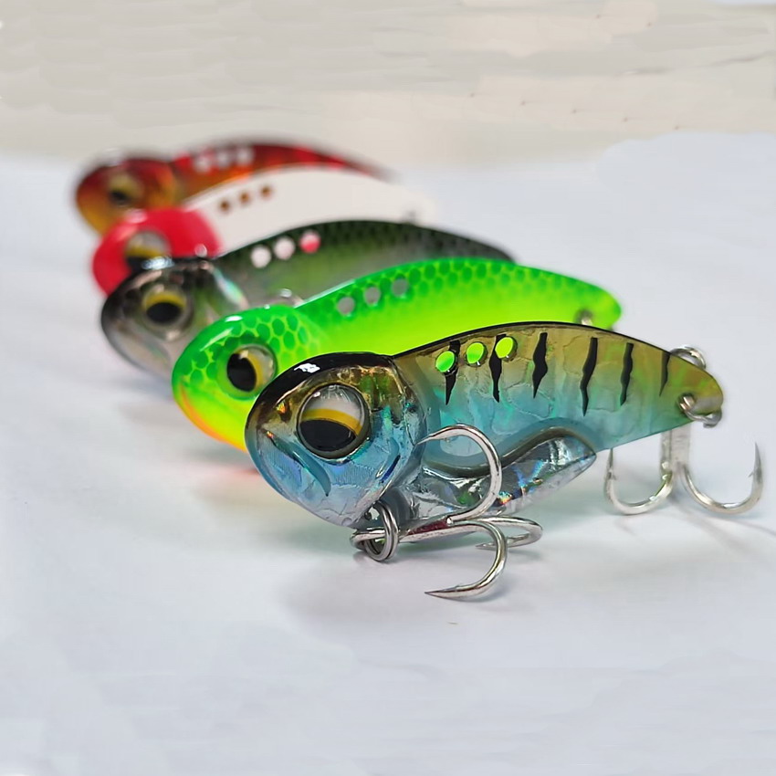 6 stks Metalen VIB Vissen Lokt - Fishing Lure Blade Bait recensie en prijs