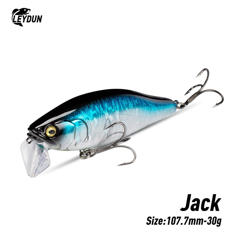 I-JACK Minnow Vissen Lokt 107. - Fishing Lure Swimbait recensie en prijs