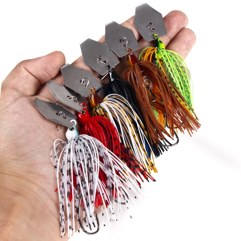 6 stks/set Chatterbait Kunstaa - Fishing Lure Swimbait recensie en prijs