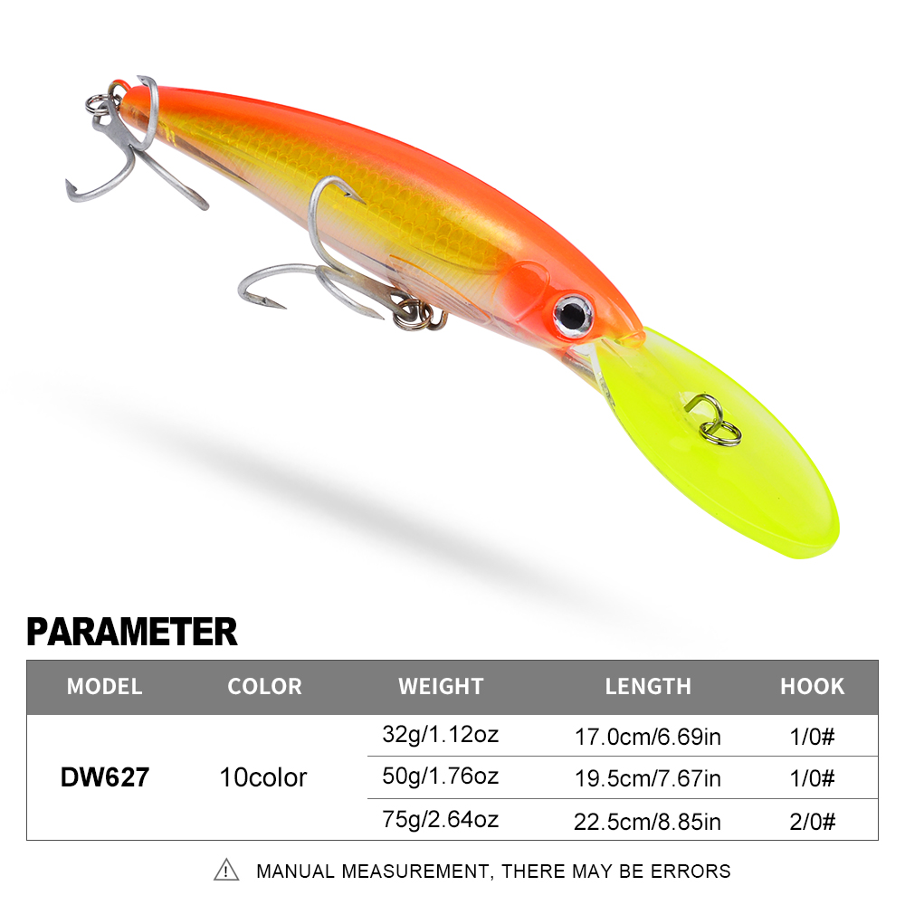 1PC 32g 50g 75g Grote Drijvend - Fishing Lure Topwater recensie en prijs