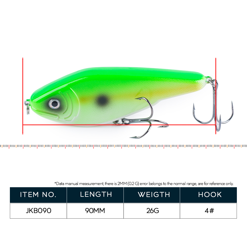 Hanlin NEW Glide Jerkbait 90mm - Fishing Lure Jerkbait recensie en prijs