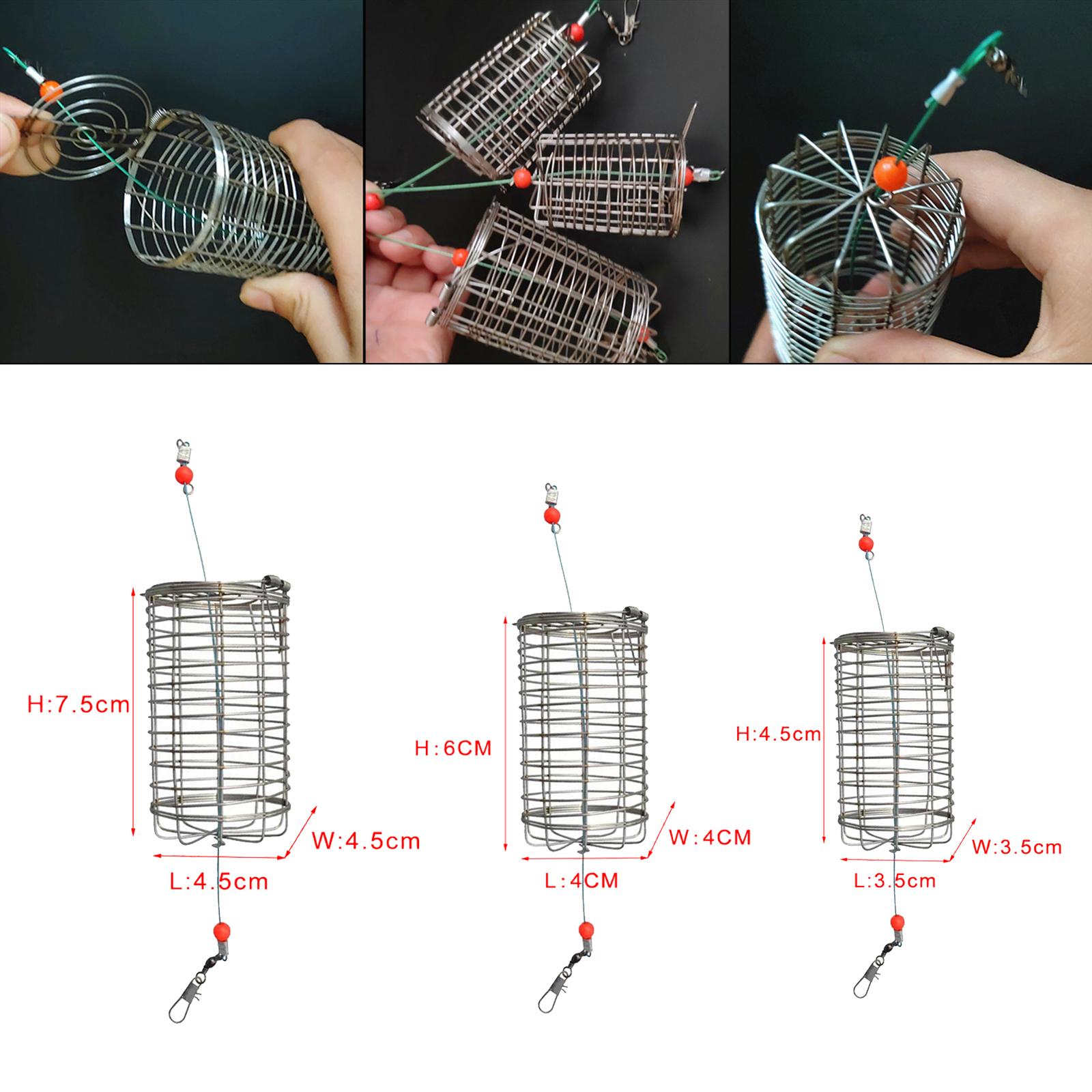 5x Solid Fishing Feeder Cage T - Fishing Lure Topwater recensie en prijs