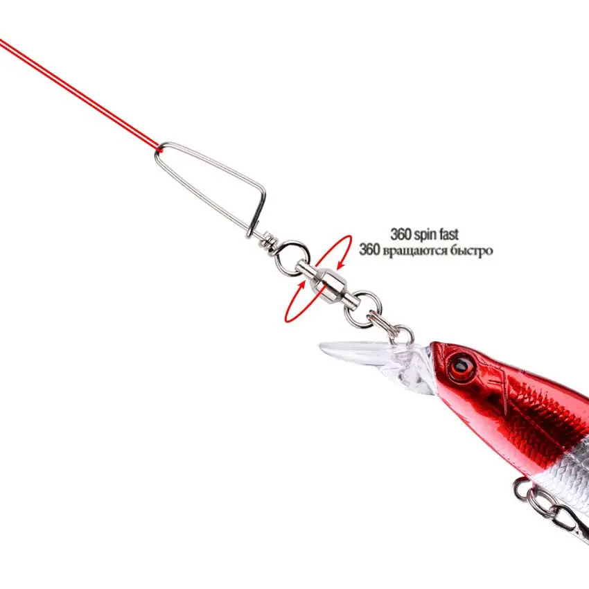 50 stuks viskogellager wartel  - Fishing Lure Box recensie en prijs