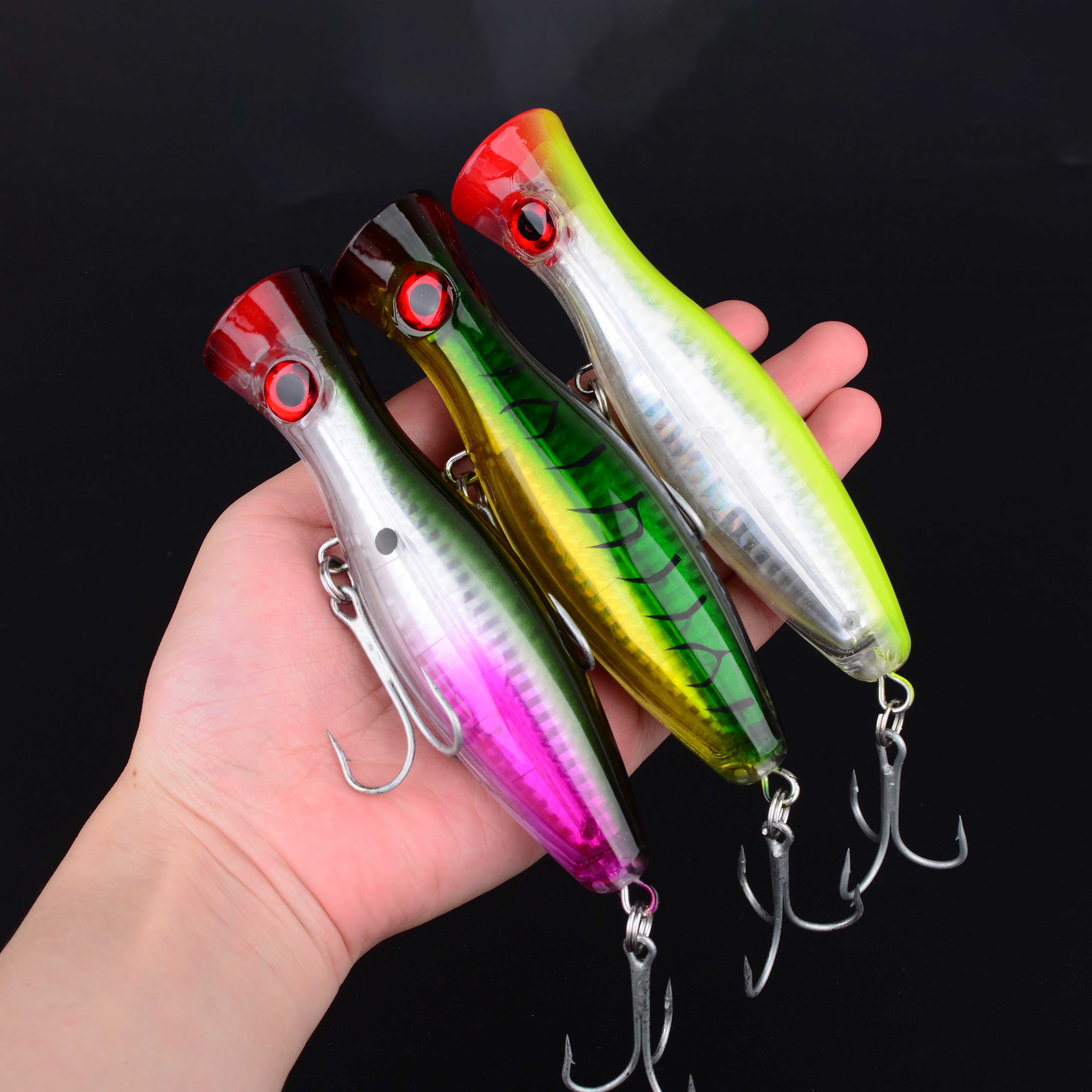 1pc 13CM 42g Grote Popper Drij - Fishing Lure Topwater recensie en prijs
