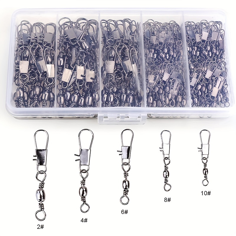 50/200 stuks Barrel Snap Swive - Fishing Lure Making Kit recensie en prijs
