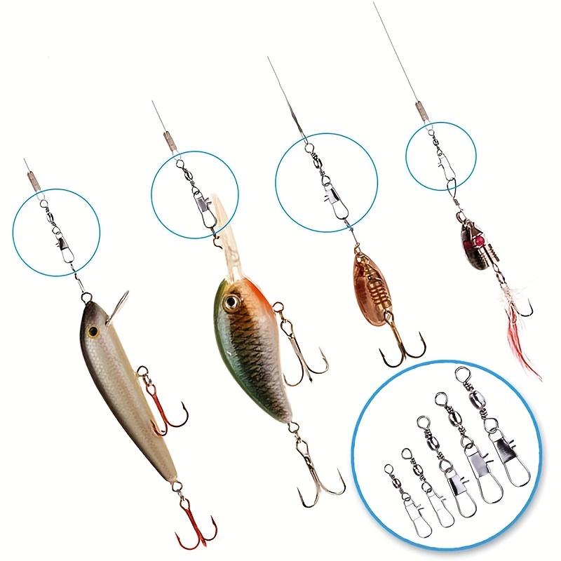 50/200 stuks Barrel Snap Swive - Fishing Lure Making Kit recensie en prijs