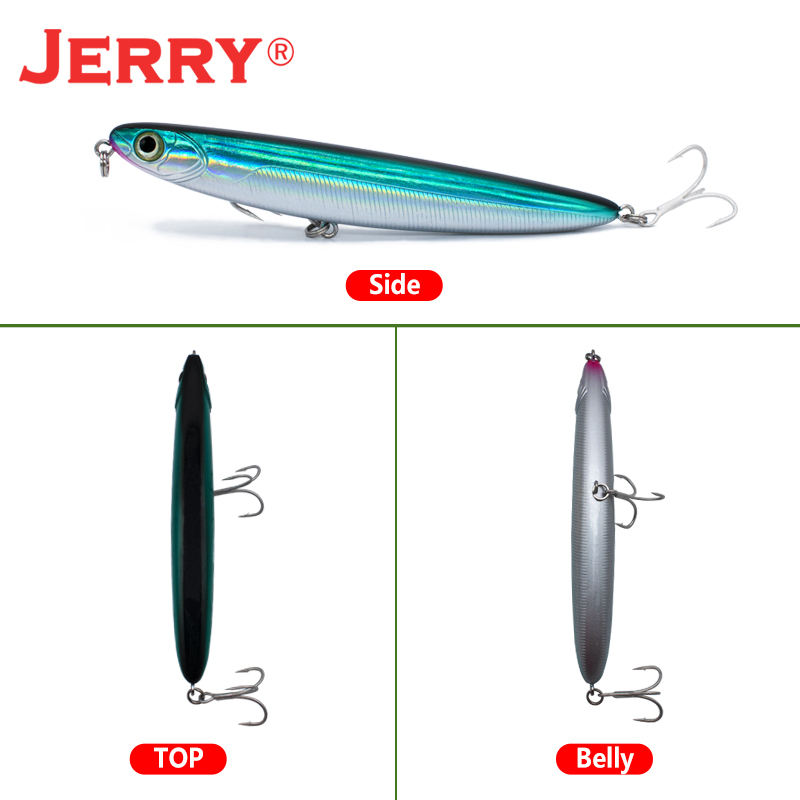 Jerry Oppervlak Potlood Drijve - Fishing Lure Topwater recensie en prijs